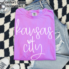 Load image into Gallery viewer, Neon Cursive Kansas City
