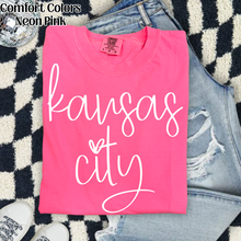 Load image into Gallery viewer, Neon Cursive Kansas City

