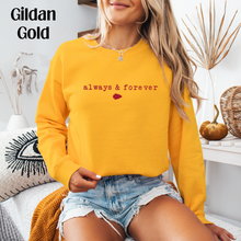Load image into Gallery viewer, Always &amp; Forever KC Gold On Red
