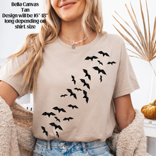 Load image into Gallery viewer, Vintage Halloween Bats Front &amp; Back
