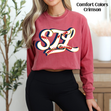 Load image into Gallery viewer, STL Baseball Comfort Colors Crimson
