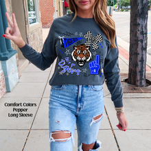 Load image into Gallery viewer, Blue Tigers Doodle
