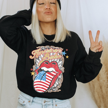 Load image into Gallery viewer, American Babe Rocker Black Shirt
