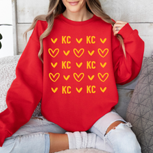 Load image into Gallery viewer, Red KC Hearts
