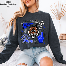 Load image into Gallery viewer, Blue Tigers Doodle
