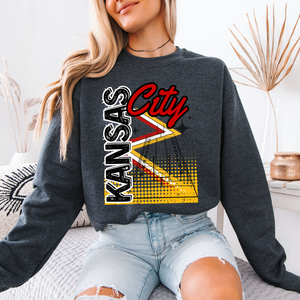 Kansas City Football Retro Football Field