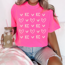 Load image into Gallery viewer, Pink KC Hearts
