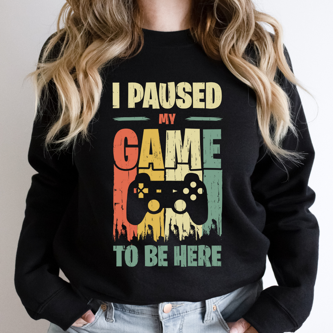 I Paused My Game To Be Here