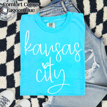 Load image into Gallery viewer, Neon Cursive Kansas City

