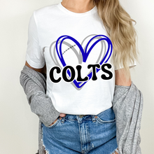 Load image into Gallery viewer, Colts Heart Design
