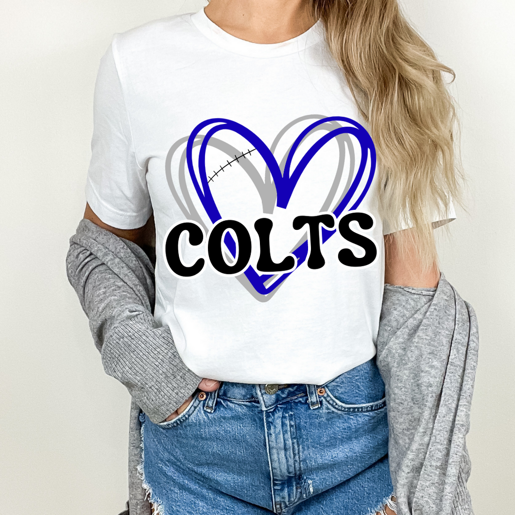 Colts Heart Design