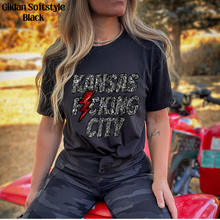 Load image into Gallery viewer, Kansas F*cking City (Faux Glitter)
