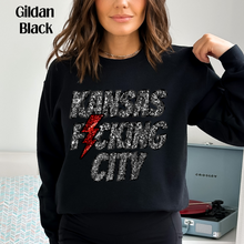 Load image into Gallery viewer, Kansas F*cking City (Faux Glitter)
