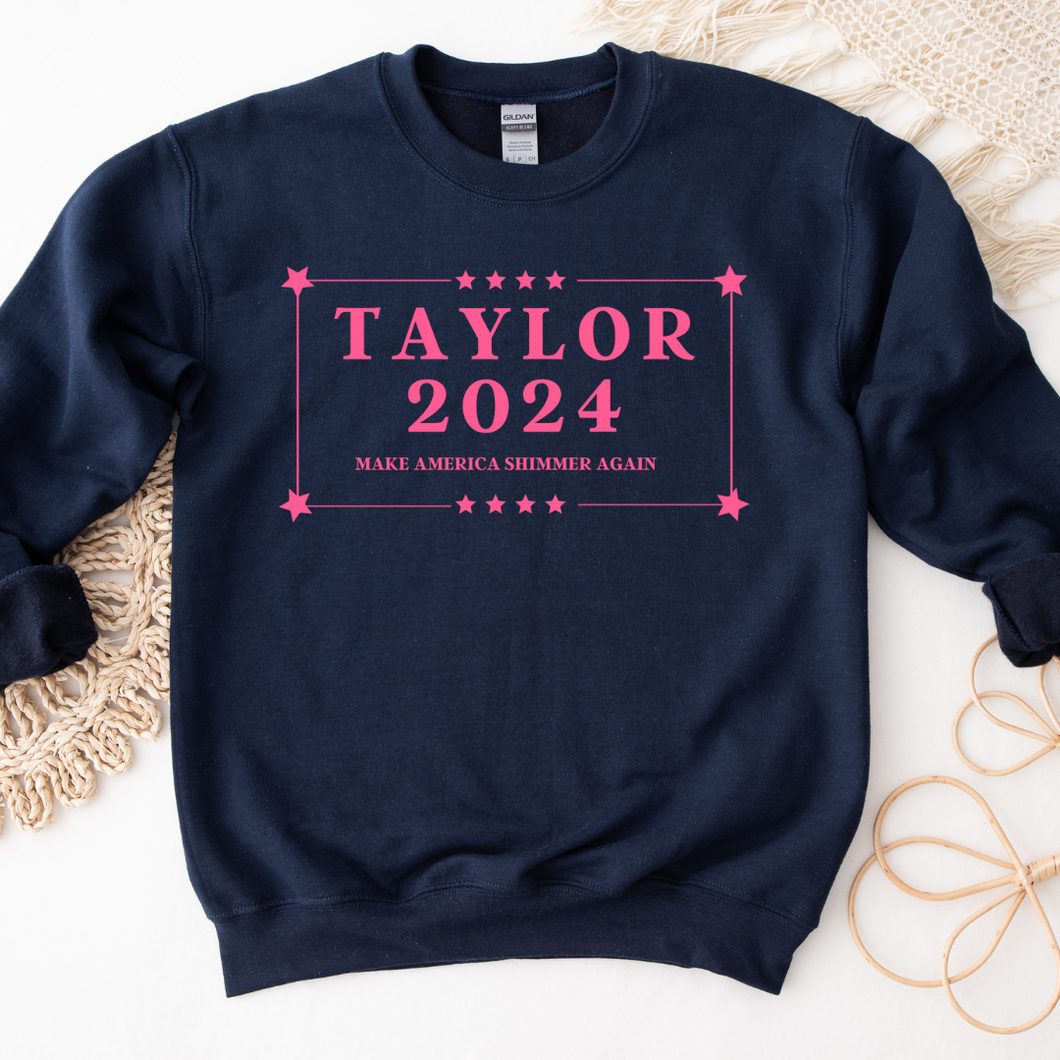 Taylor 2024 Make America Shimmer Again on Navy