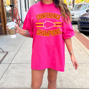 Kansas City Conference Champions On Hot Pink