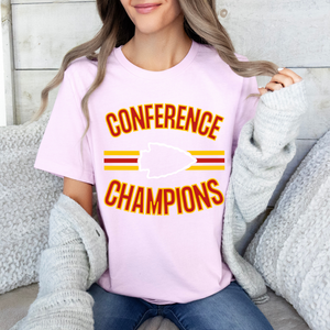 Kansas City Conference Champions On Light Pink