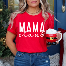 Load image into Gallery viewer, Mama Claus On Red
