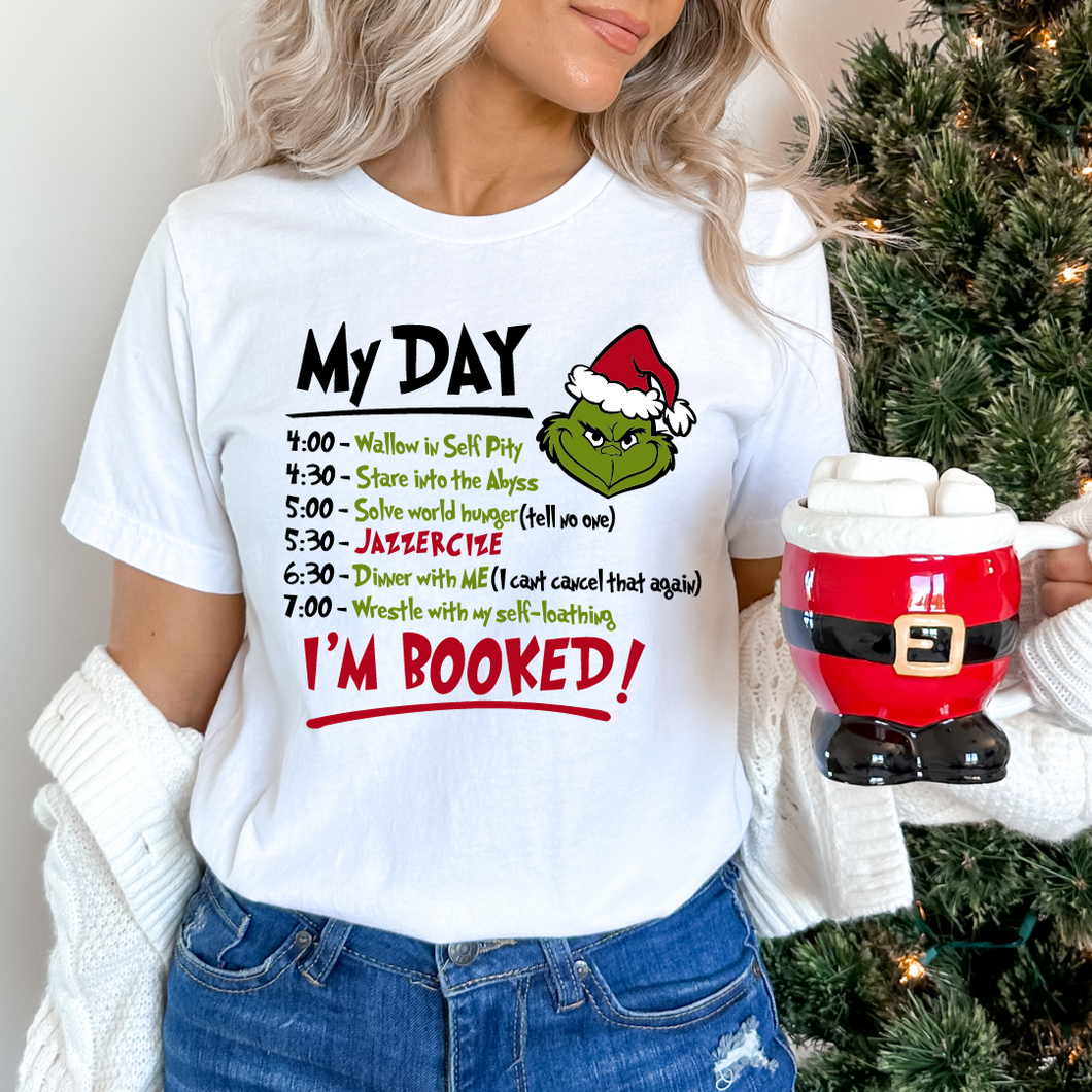My Day I'm Booked! Black Design