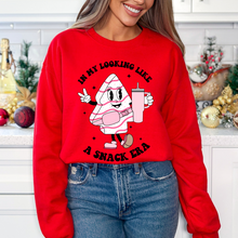 Load image into Gallery viewer, Pink Looking Like A Snack On Red
