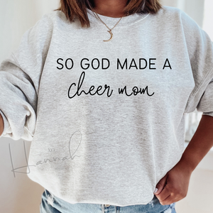 So God Made A Cheer Mom